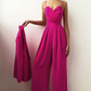 Effen, taille-afslankend, recht jumpsuit met hemdje voor dames