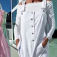 Schattige en casual salopette in effen kleuren met verstelbare bandjes