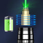 Laserzaklamp met kleurenpatroon