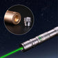 Laserzaklamp met kleurenpatroon