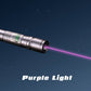 Laserzaklamp met kleurenpatroon