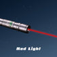 Laserzaklamp met kleurenpatroon