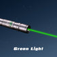Laserzaklamp met kleurenpatroon
