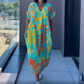 Casual Elegante Geprinte V-Hals Jurk – Vrouwelijk & Tijdloos🌸Speelse print, flatterende pasvorm – Nu 65% speciale korting!