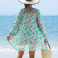 3-delige bikiniset voor dames met cover-up