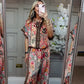 Coole set - print top + chill wijdpijpbroek