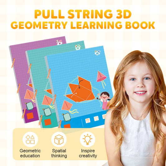 🎁Hot sale 50% korting🎁Trekkoord 3D Geometrie Leerboek👶✨