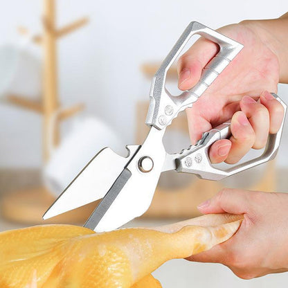 ✂️ De Enige Keukenschaar Die Je Nodig Hebt – Snijdt Kip, Kruiden, Verpakkingen & Noten