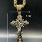 Heilige Jezus kruisbeeld hanger ketting