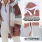 🔥Vroege winteruitverkoop – 50% korting🎅 Gevoerde jas met contrasterende details🐑