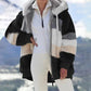 🔥Vroege winteruitverkoop – 50% korting🎅 Gevoerde jas met contrasterende details🐑