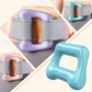 🏆 50% korting 💪 5-Versnellingen Handheld Massagerring met Verstelbare Riem – 3-in-1 Vetverbrander & Fascia Massage! 🌿✨