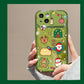 🎄Hete kerstuitverkoop 50% UIT🔥Van de de Hangerflips van de Kerstboom de Spiegeldekking voor iPhone🎅
