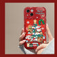 🎄Hete kerstuitverkoop 50% UIT🔥Van de de Hangerflips van de Kerstboom de Spiegeldekking voor iPhone🎅