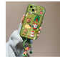 🎄Hete kerstuitverkoop 50% UIT🔥Van de de Hangerflips van de Kerstboom de Spiegeldekking voor iPhone🎅