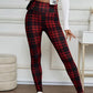 Fleece gevoerde geruite leggings voor dames – zachte, rekbare en stijlvolle winterkleding 🧣