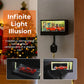 🎁Uitverkoop 50% Korting🔥 Infinity Mirror LED Sleutelhouder!