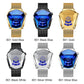 🏁 Een combinatie van snelheid en verfijning✨Luxe herenhorloge Racing Sport Rhombus