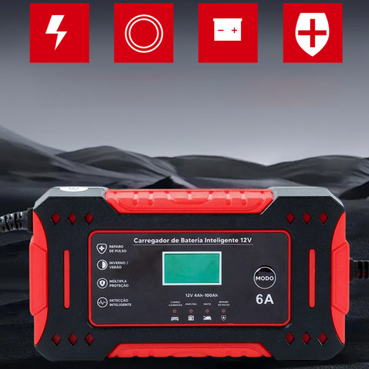 🔋 Draagbare slimme acculader en -onderhouder voor auto's | Noodstartapparaat en voor thuisgebruik