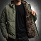 🧥 Winterjas met Capuchon en Pluche Voering voor Heren – Blijf warm en stijlvol deze winter! ❄️🔥