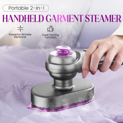 ⏳ Tijdelijke korting van 50%! 💥Draagbare 2-in-1 handheld kledingstomer