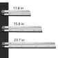 💡Plak-Aan Bewegingslamp - USB Oplaadbaar LED Kastlicht 120° Sensor 30/40cm💫