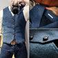✨🔥Hete aanbiedingen - Slim fit casual zakelijk vest voor heren