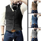 ✨🔥Hete aanbiedingen - Slim fit casual zakelijk vest voor heren