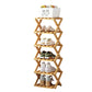 📢📢50% korting!! ⏰Duurzaam, opvouwbaar bamboe schoenenrek