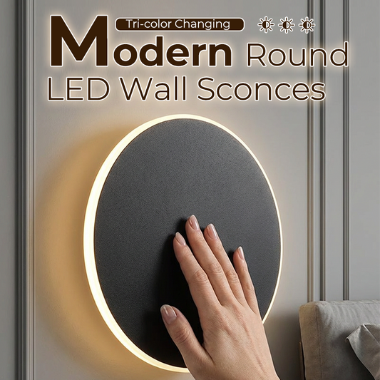 50% KORTING!! 🌟Moderne ronde LED-wandlampen