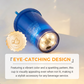 🔈🔈50% KORTING🥤 Watergeactiveerde LED-beker met rietje – Voor feestjes, bars en evenementen✨