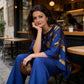 Dames 2-delige set met bedrukte top en broek