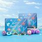 🛁 50% KORTING |🌊 Badbommen met oceaan-thema | 60 g * 12 stuks, schuimend badplezier & leuk cadeau-idee ✨