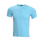 Klassiek katoenen T-shirt met V-hals en korte mouwen