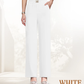 Perfect vallende stretchbroek met hoge taille
