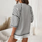 🟔 UITVERKOOP 49% KORTING ✨ Gestreepte T-shirt met relaxte pasvorm voor dames