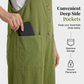 Casual, ruimvallende overalls met knoopsluiting voor dames