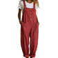 Casual, ruimvallende overalls met knoopsluiting voor dames