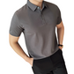 Herenoverhemd met korte mouwen in effen kleur voor een zakelijke casual look