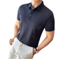 Herenoverhemd met korte mouwen in effen kleur voor een zakelijke casual look
