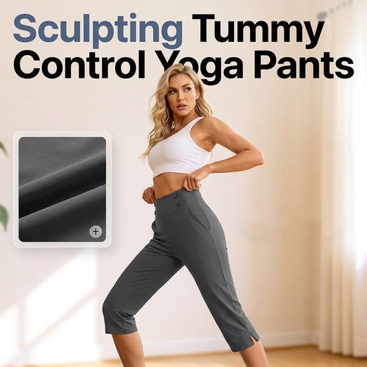 💥Nieuw binnen & aanbiedingen – Elegante yogabroek met buikcorrigerend effect