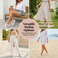 Ademende platform sandalen van mesh voor dames