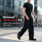 👔 Heren Klassieke Wijdbeense Pantalon – Premium Stof | Zwart | Maten S-3XL