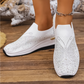 ⏰ TIJDELIJKE PRIJSVERLAGING! 💎Platform sneakers met stras, hoog comfort