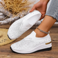 ⏰ TIJDELIJKE PRIJSVERLAGING! 💎Platform sneakers met stras, hoog comfort