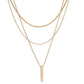 Elegante meerlaagse ketting met een sierlijke hanger🎁