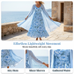 Elegante tweedelige jurkenset met bloemenprint voor dames