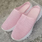 Casual, comfortabele en ademende slippers van mesh