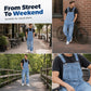 Heren-overalls van denim met klassieke pasvorm