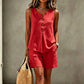 Casual tweedelige zomerse outfit voor dames